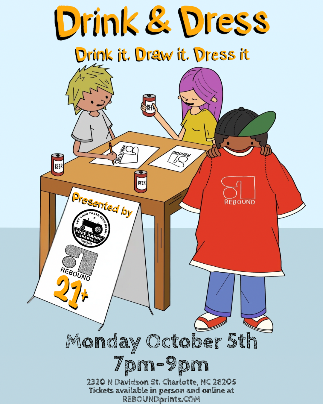 DRINK & DRESS: FREE RANGE BREWING