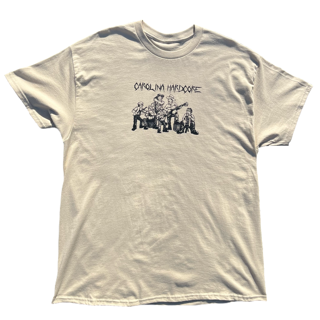 CAROLINA HARDCORE TEE - NATURAL