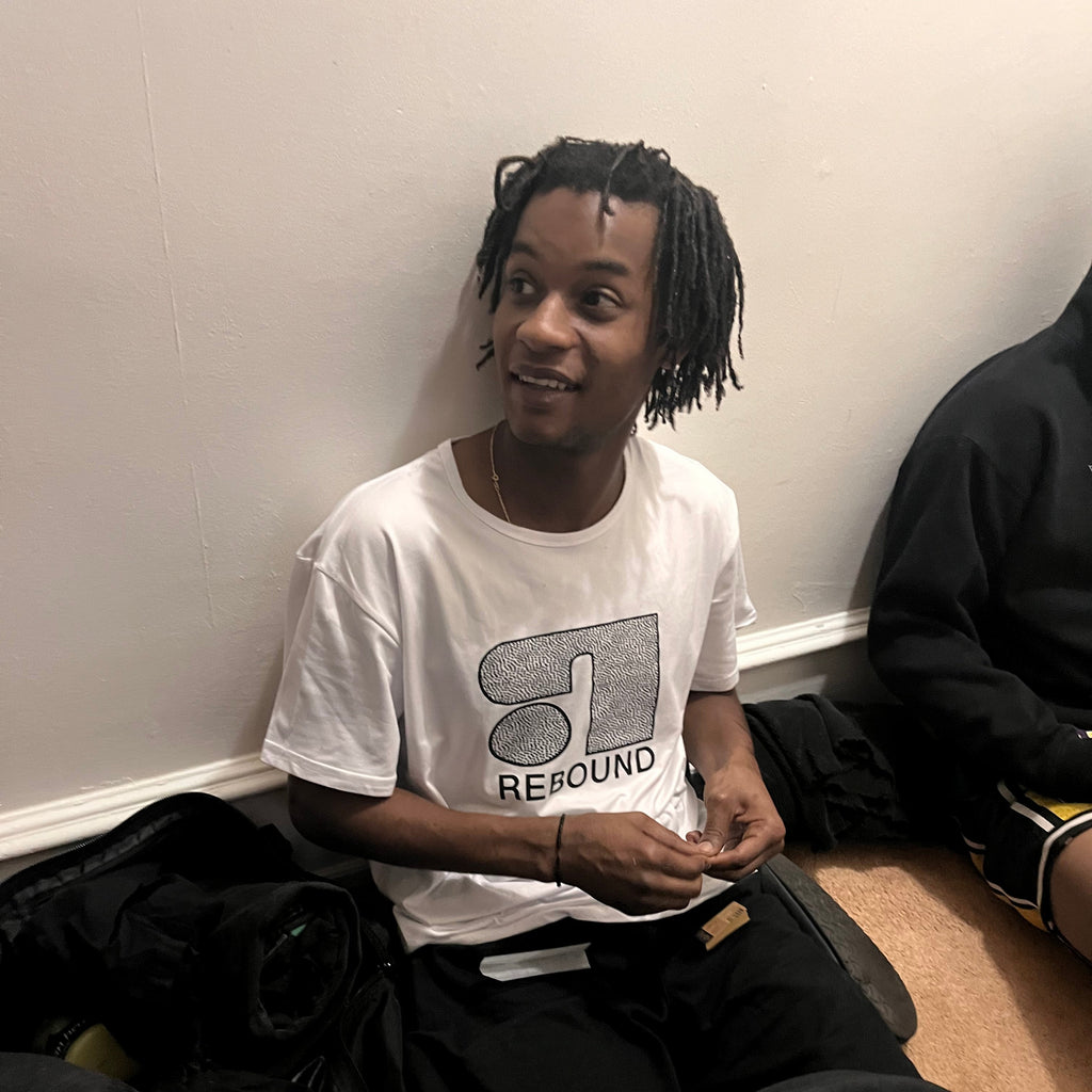 REBOUND OG LOGO TEE - WHITE