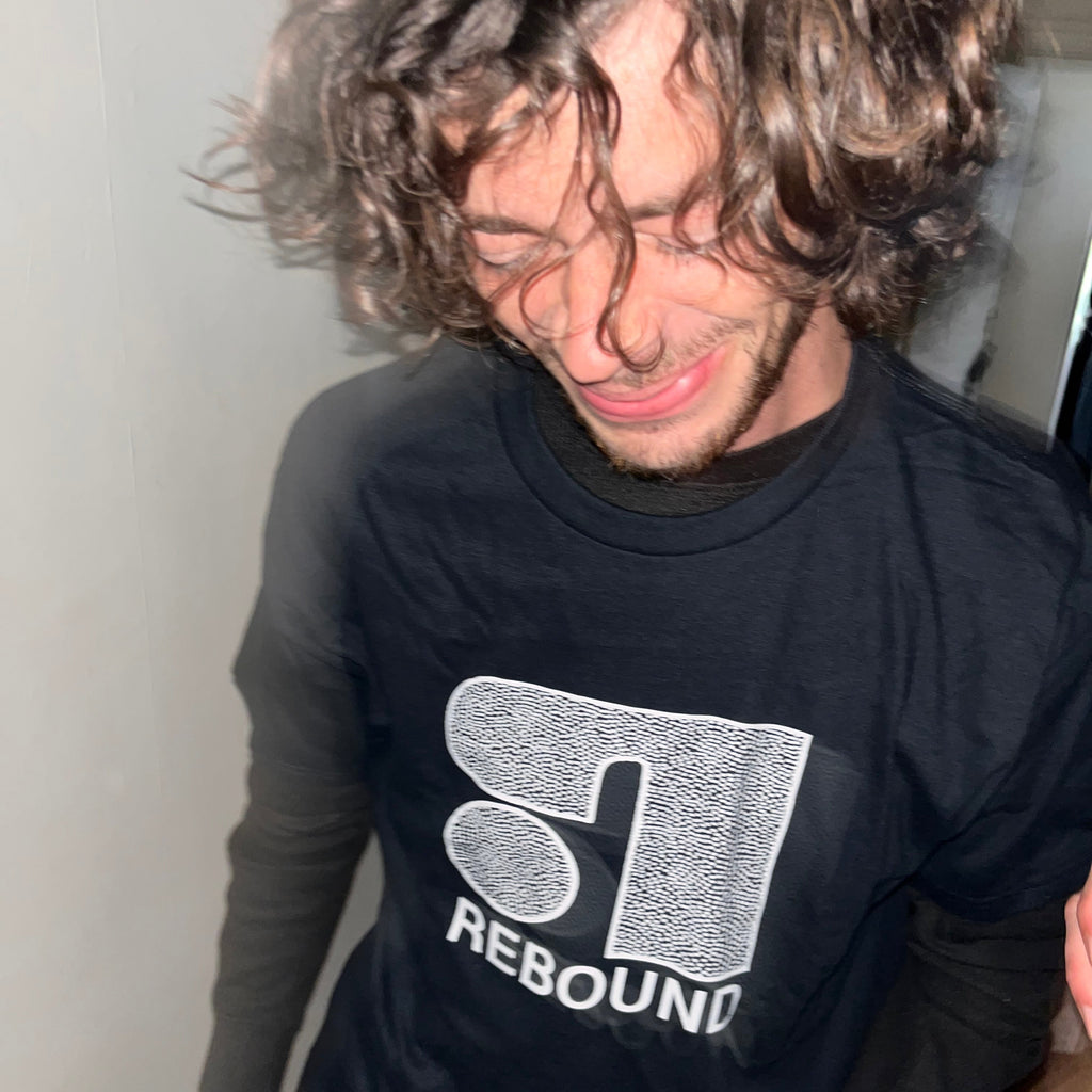 REBOUND OG LOGO TEE - BLACK